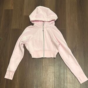 Women's Pink Hooded Jacket